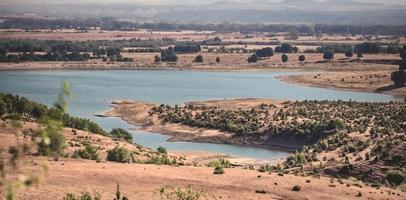 Landscape of Bulgarian dam photo