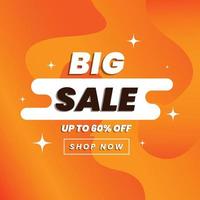 vector illustration of a sale banner