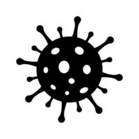 vector de icono de virus para su proyecto