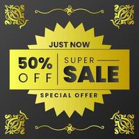 vector illustration of a sale Background