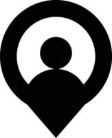 user icon Location, map pin vector icon. GPS marker symbols. Plan place pointer signs.