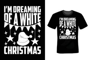 Christmas T shirt design, vintage, typography vector