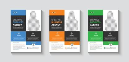 Clean and Minimal Business Conference Event Flyer vector