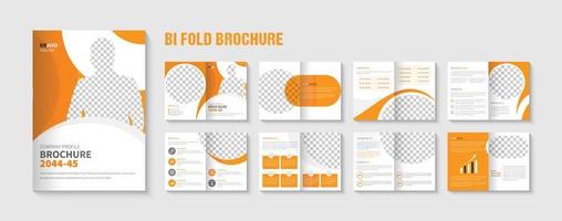 Company Profile Annual Report Brochure Template Design vector