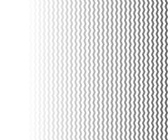 Wave, zigzag lines pattern. Black wavy line on white background. Texture vector - illustration
