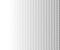 Wave, zigzag lines pattern. Black wavy line on white background. Texture vector - illustration