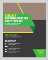 a4 flyer template, modern template,business presentation template, vector