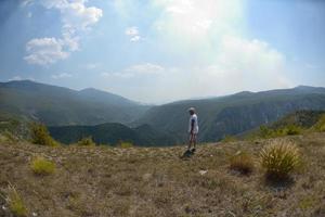 senoir male hiker photo