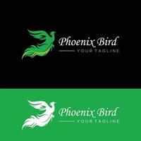 plantilla vektor logo phoenix vector