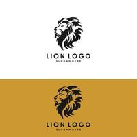 Lion Head Mascot Stock Vector