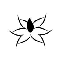 lotus icon ilustration vector