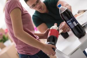 couple have a lunch break photo