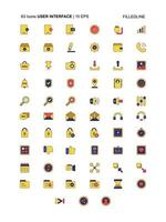 USER INTERFACE ICONS vector