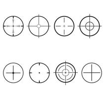 Target icons vector, targets and destination of icon set. Target and aim, targeting and aiming. vector