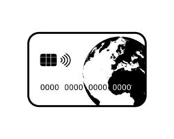 Credit or debit card vector illustration