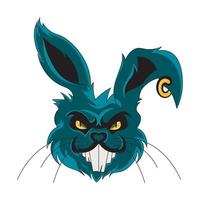evil boss Bunny vector