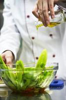 chef preparing meal photo