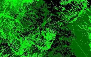 Fondo de color negro y verde de textura grunge abstracto vector