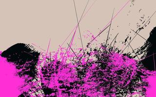 Abstract grunge texture black and pink color background vector