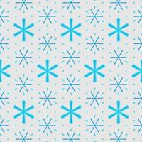 abstract snowflake pattern vector