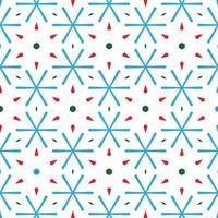 abstract snowflake pattern vector