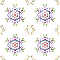 abstract floral pattern vector