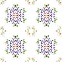 abstract floral pattern vector