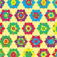 abstract floral pattern vector