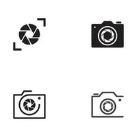 Photography camera logo, lens camera shutter, digital, line, professional, elegant and modern. Logo can be used for studio, photography and other businesses.