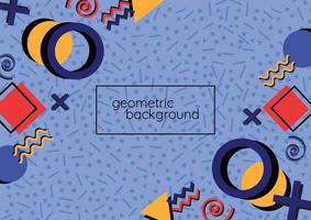 abstract geometric background design for banner wallpaper vector