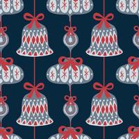 artículos decorativos navideños para el diseño navideño vector