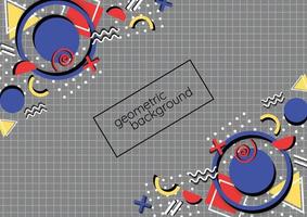 vector de fondo geométrico abstracto para papel tapiz de banner