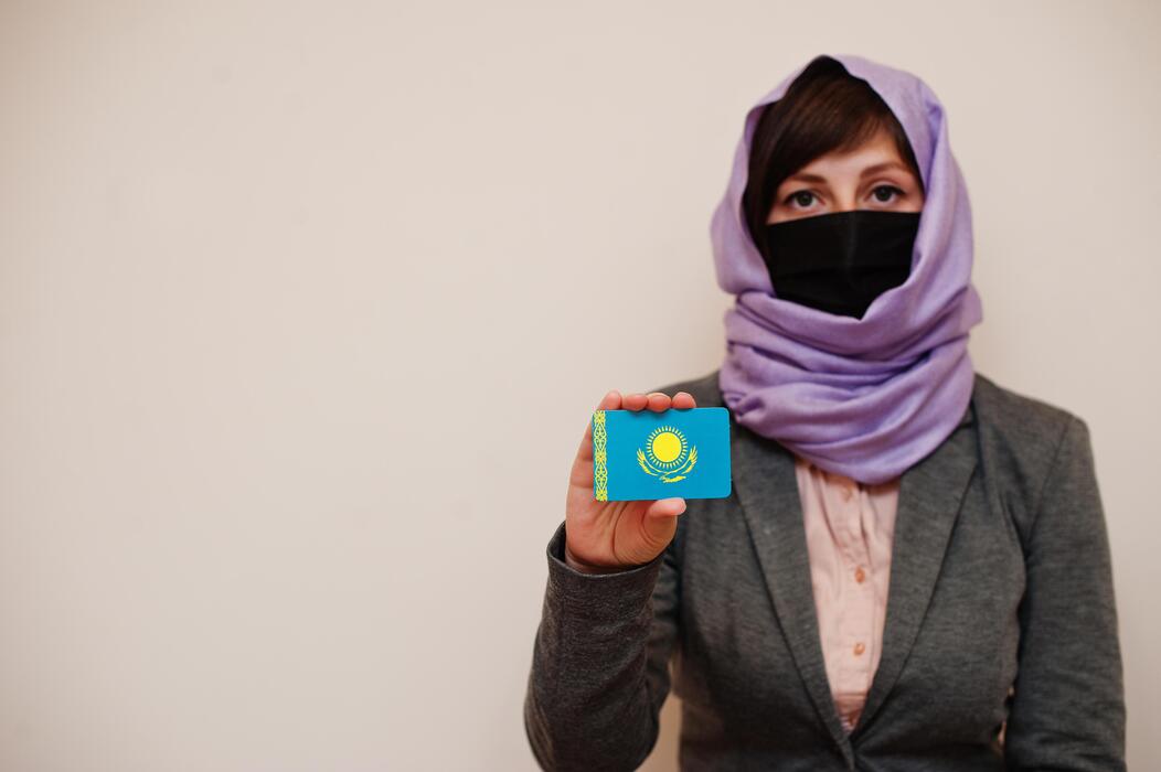 how to wear mask on hijab