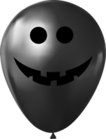 rolig ballong för halloween isolerade png