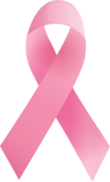 Pink Ribbon. Breast cancer sign. png