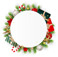 Christmas Empty Wreath png