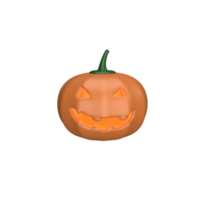 3D pumpkin halloween png