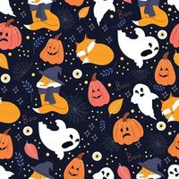 Cool Hlloween pattern. vector