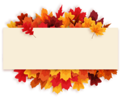 autunno caduta le foglie png