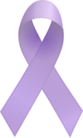 Periwinkle Ribbon. Stomach cancer sign png