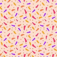 Terrazzo geometric textures. Abstract seamless patterns with colorful shapes. Creative vector illustration for backdrop, textile print, flooring vector illustration