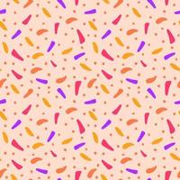 Terrazzo geometric textures. Abstract seamless patterns with colorful shapes. Creative vector illustration for backdrop, textile print, flooring vector illustration