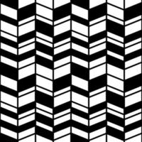 Abstract black and white seamless pattern. Background texture. Irregular geometrical shapes parallelogram, rhomb. Chevron zigzag print, wrapping paper, wallpaper, textile, fabric, surface textures. vector