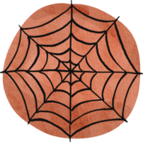 etiqueta engomada de la tela de araña