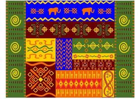 Ethnic patterns and ornaments vector