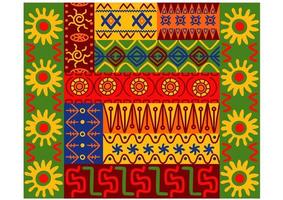 Ethnic patterns and ornaments vector