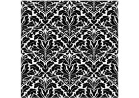 Damask seamless pattern vector