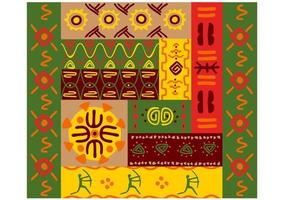 Ethnic patterns and ornaments vector