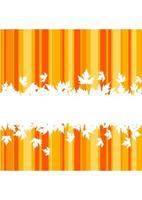 Autumn leaves background vector