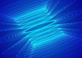 Abstract technology blue background wave lines background. Banner, poster or template elegant and modern curved lines. Communication technology concept photo